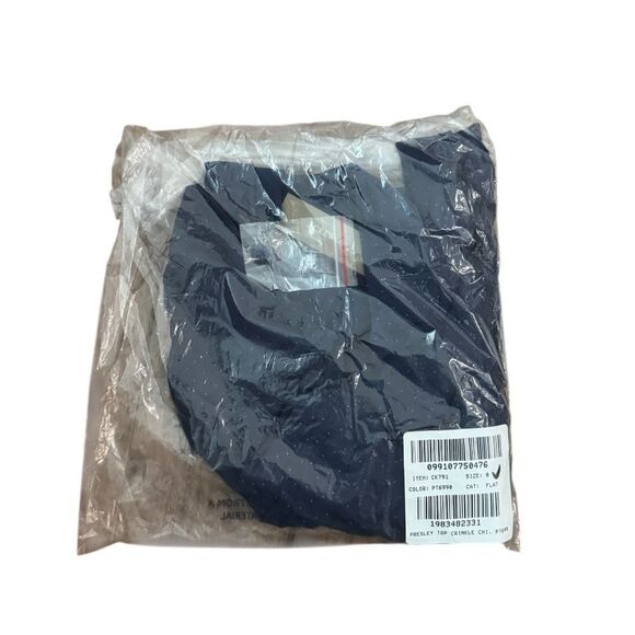 NWT J CREW Sheer lace-trim button-up shirt in dot crinkle chiffon - Picture 7 of 7